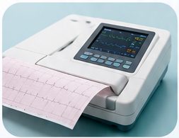AI generated ECG machine and diagnostic equipment