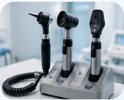 AI generated otoscope diagnostic equipment set